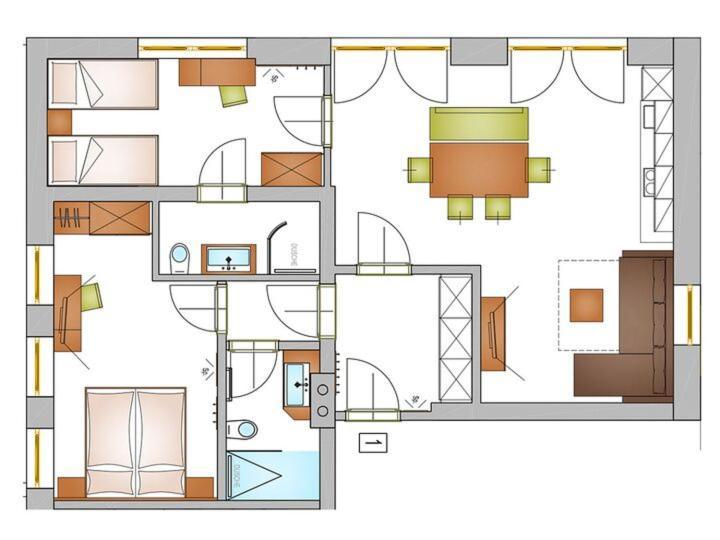 Appartement Schwab Ski In & Out Schladming Luaran gambar